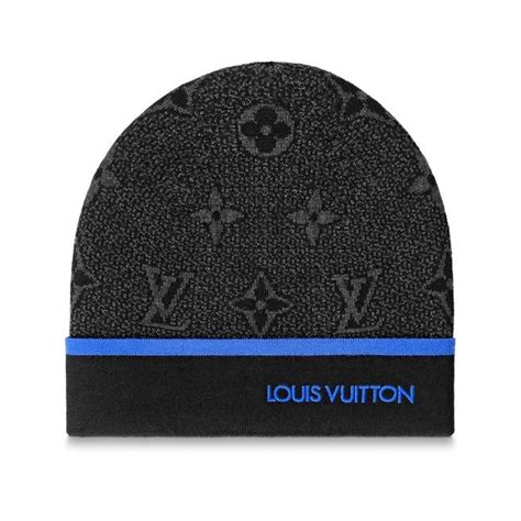 replica louis vuitton skull cap|lv monogram beanie blue.